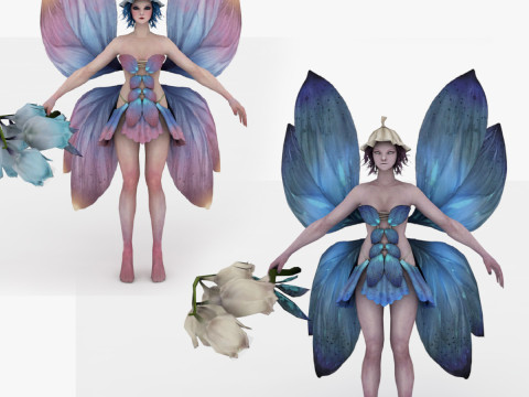 Fairy 3D मॉडल