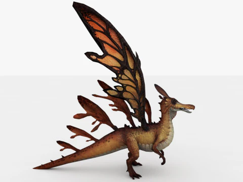 Fairy Dragon 3D Model