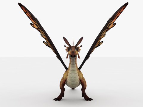 Fairy Dragon Model 3D