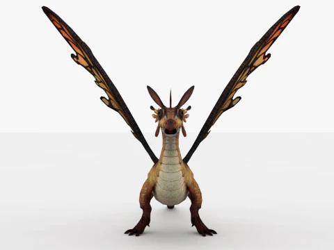 Fairy Dragon 3D Model