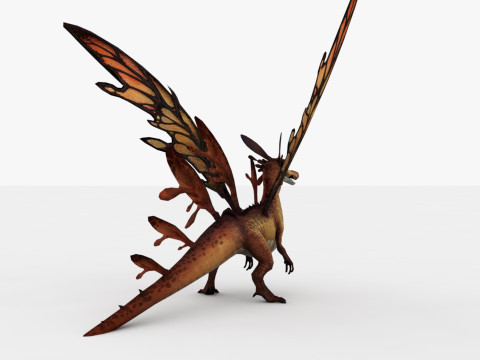 Fairy Dragon Model 3D