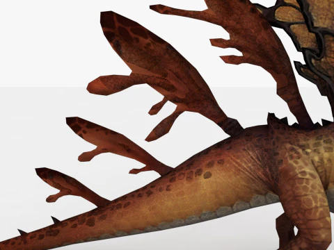 Fairy Dragon 3D Model