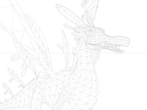 Fairy Dragon Model 3D