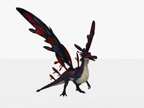 Fairy Dragon Model 3D