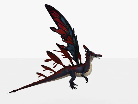 Fairy Dragon 3D Model
