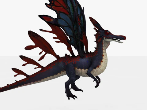 Fairy Dragon 3D Model