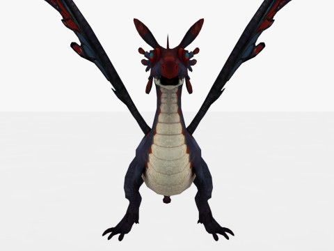 Fairy Dragon Model 3D