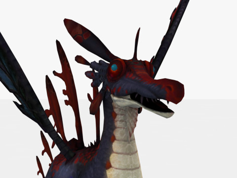 Fairy Dragon Model 3D