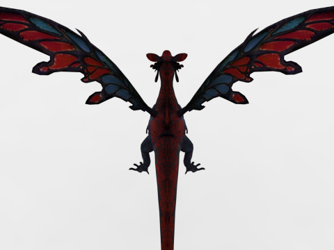 Fairy Dragon Model 3D