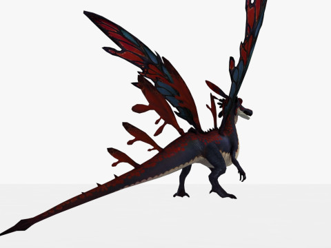 Fairy Dragon Model 3D