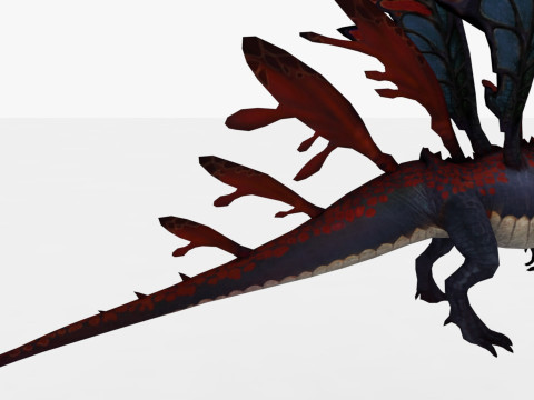 Fairy Dragon Model 3D