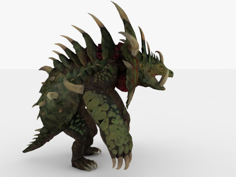 Armadillo 3D Model