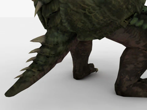 Armadillo 3D Model