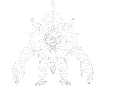 Armadillo 3D Model