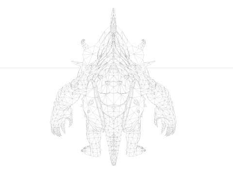 Armadillo 3D Model