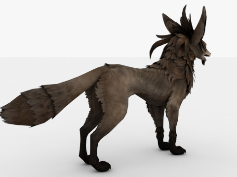 3in1 Fox 3D Модель