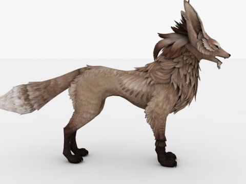 3in1 Fox 3D Модель