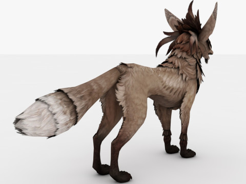 3in1 Fox 3D Модель