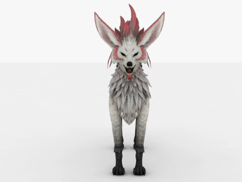 3in1 Fox 3D Model