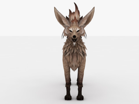 3in1 Fox 3D Модель