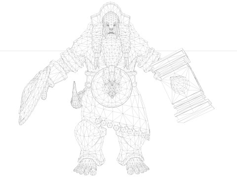Giant 3D-Modell