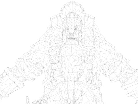 Giant 3D-Modell