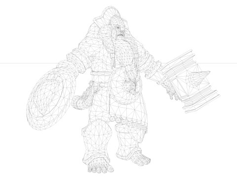 Giant 3D-Modell