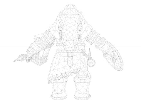 Giant 3D-Modell