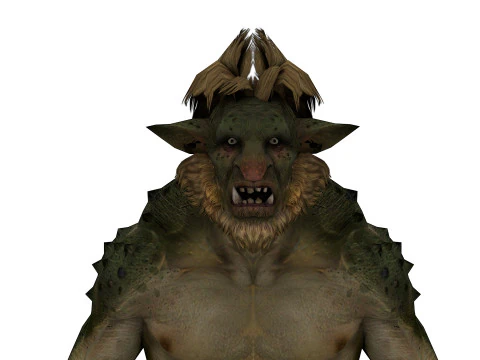 Makhluk Rakasa Model 3D