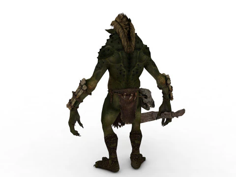 Makhluk Rakasa Model 3D