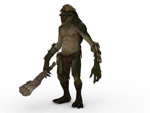 Makhluk Rakasa Model 3D