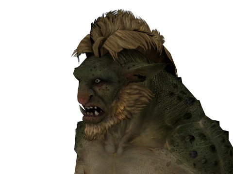 Makhluk Rakasa Model 3D