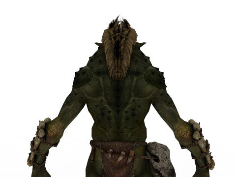 Makhluk Rakasa Model 3D