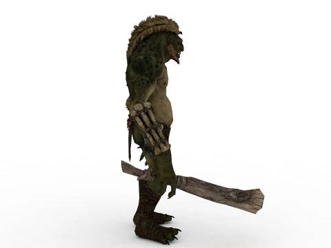 Makhluk Rakasa Model 3D