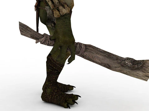 Makhluk Rakasa Model 3D