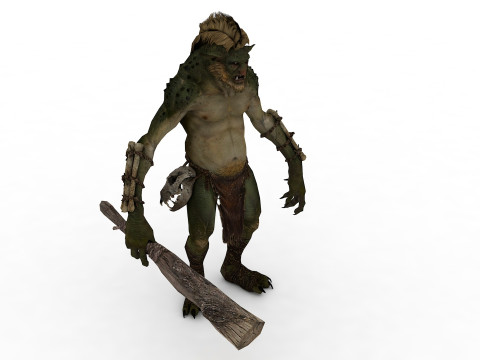 Monster Creature Modelo 3D