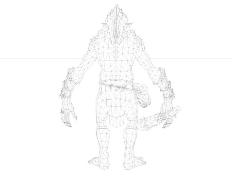 Monster Creature Modelo 3D