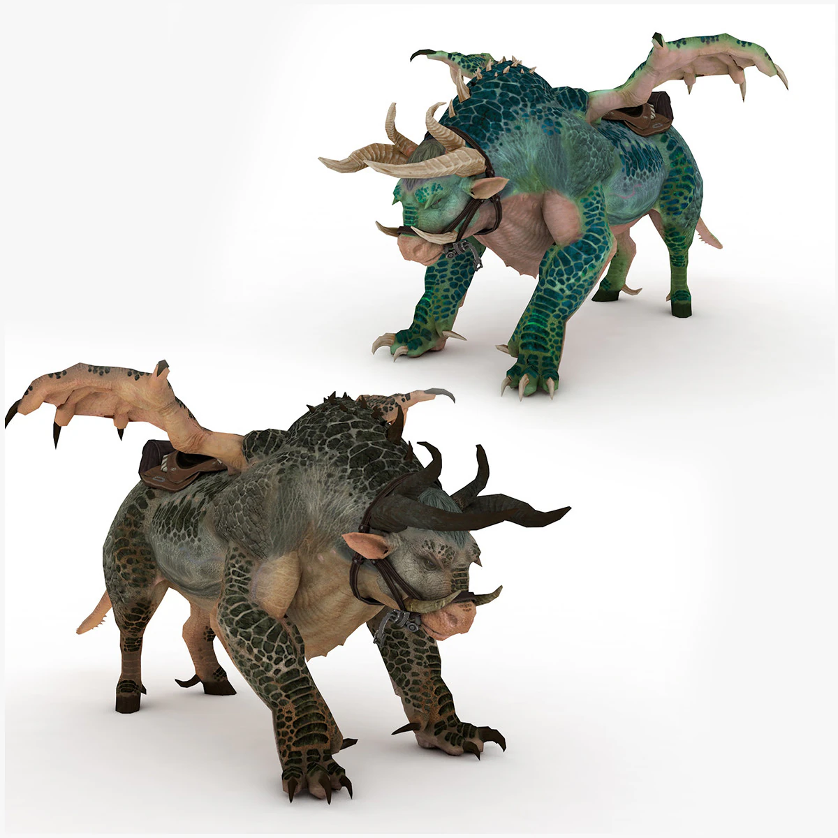 Behemoth 3D Model .c4d .max .obj .3ds .fbx .stl .blend 
