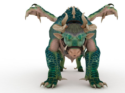 Behemoth 3D Model