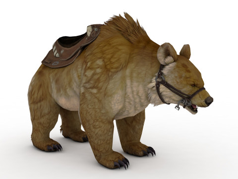 Brown Bear Model 3D