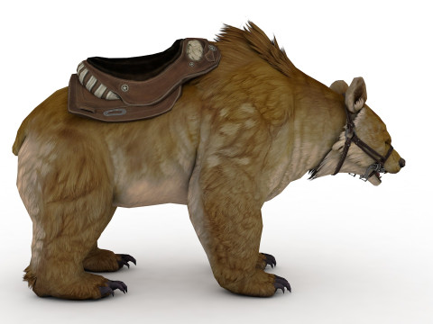 Brown Bear Model 3D