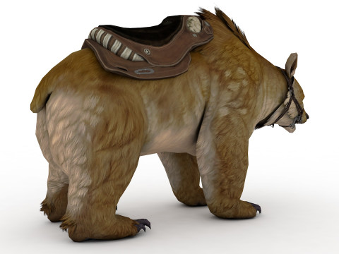 Brown Bear Model 3D