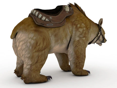 Brown Bear 3D Model