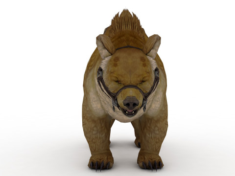 Brown Bear Model 3D
