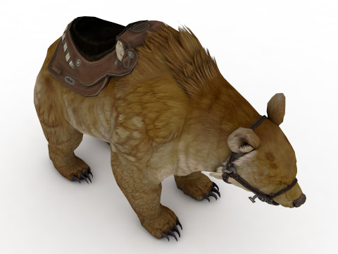 Brown Bear Model 3D