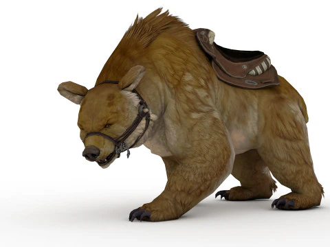 Brown Bear 3D Model