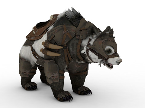 PANDA BEAR Model 3D