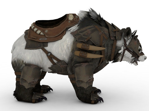 PANDA BEAR 3D Model