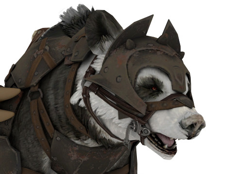 PANDA BEAR 3D Model