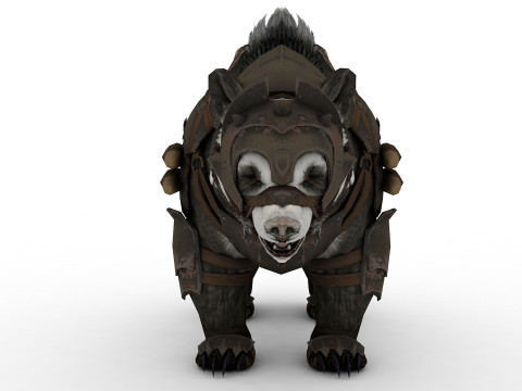 PANDA BEAR 3D Model